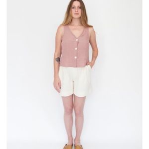 Esby Lola tank in Rose